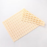 Kuber Industries Bath Mat | PVC Bathroom Mat | Shower Bath Mat | Floor Tub Mat | Bathroom Mud Mat | Anti-Skid Shower Bathroom Mat | JL-01C | Blue